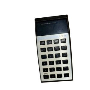 Vintage calculator Texas Instruments TI-1025 retro